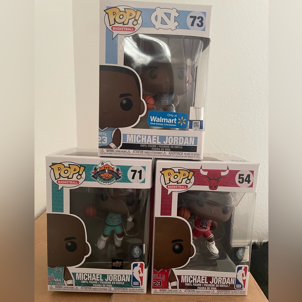Funko Pop Michael Jordan Bundle